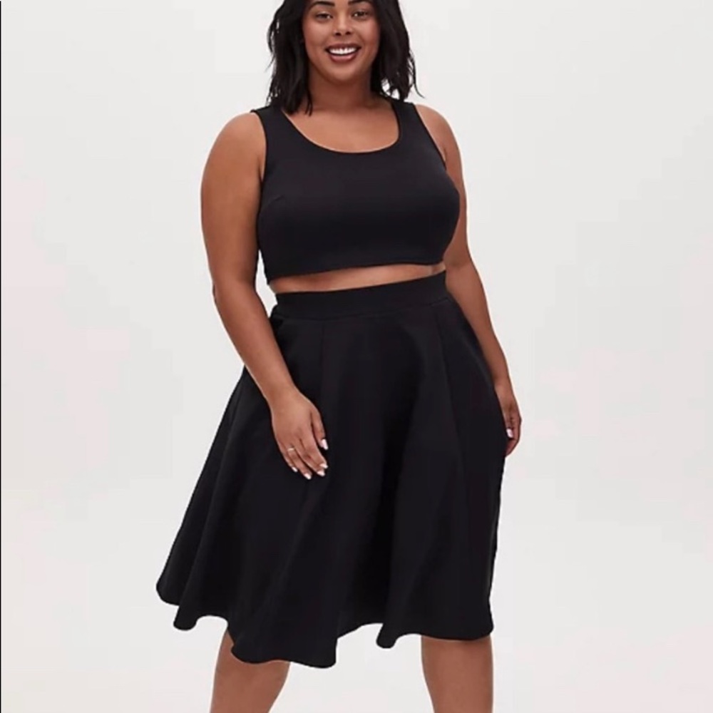 Torrid Midi Cropped Party Set